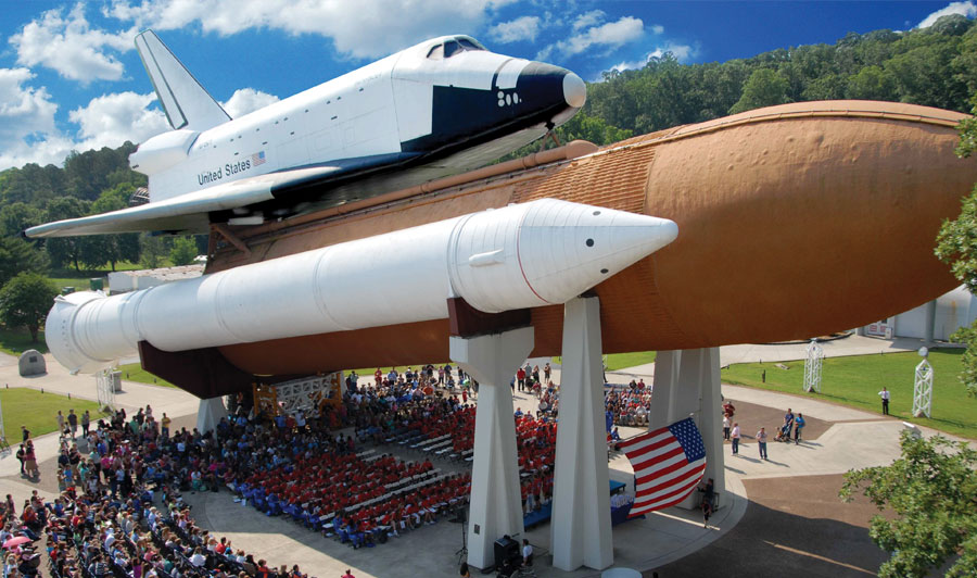 Fort Payne nach Huntsville | Huntsville: U.S. Space and Rocket Center