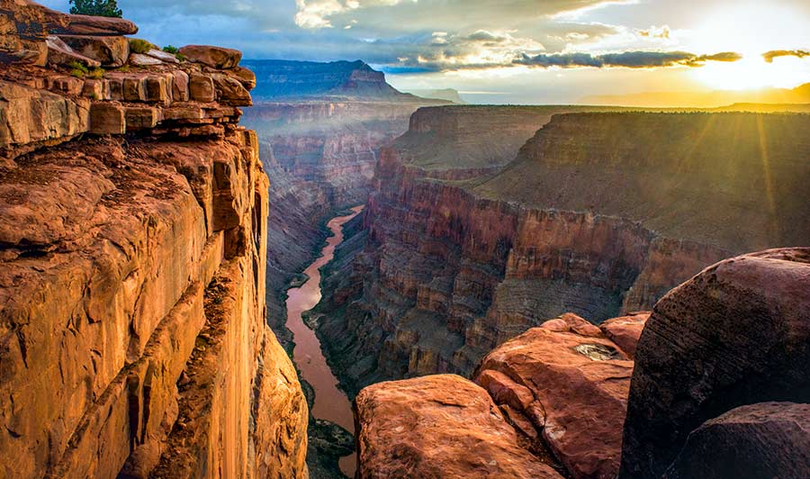 Die wohl berühmteste Schlucht der USA: der Grand Canyon