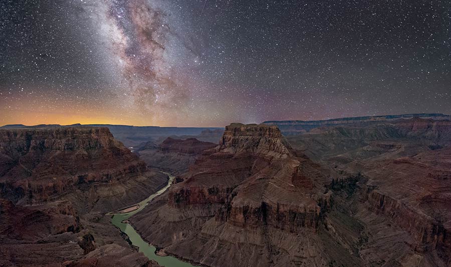 Grand Canyon bei Nacht