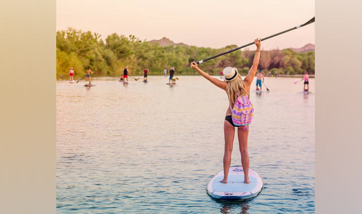 Stand-up Paddleboarding in Mesa, AZ