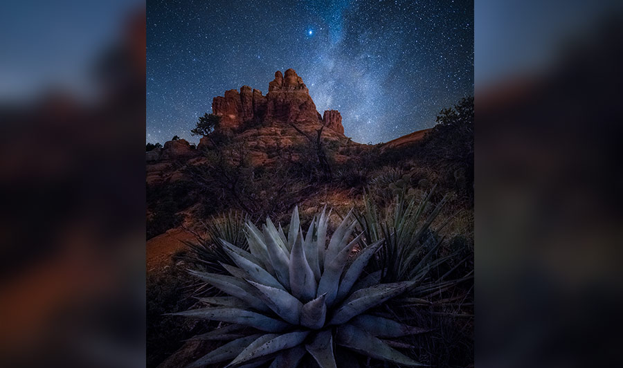 Bell Rock bei Nacht