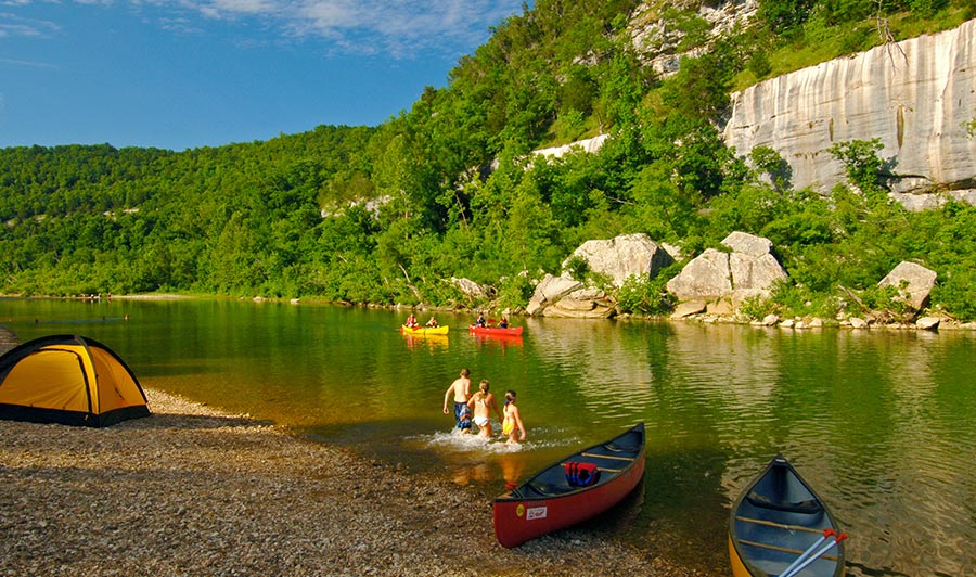 Buffalo National River - in und um Marshall | Buffalo National River