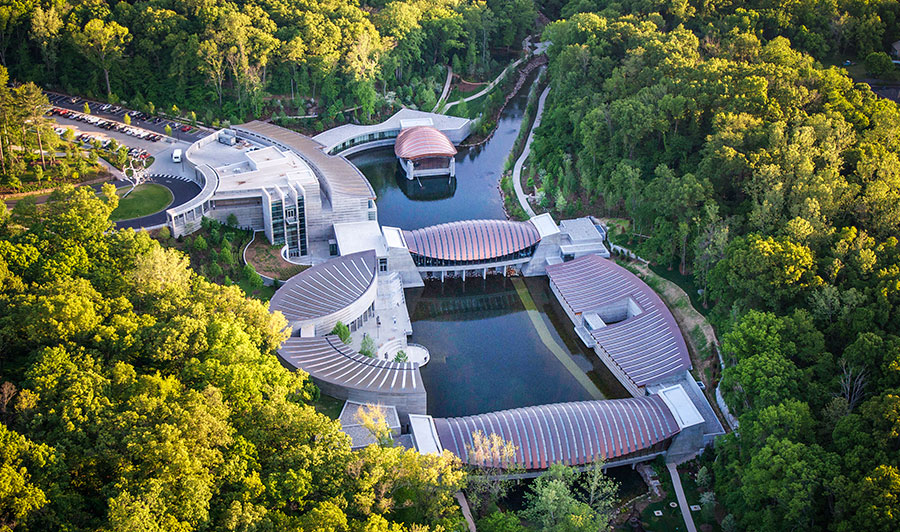 Museumanlage Crystal Bridges in Bentonville