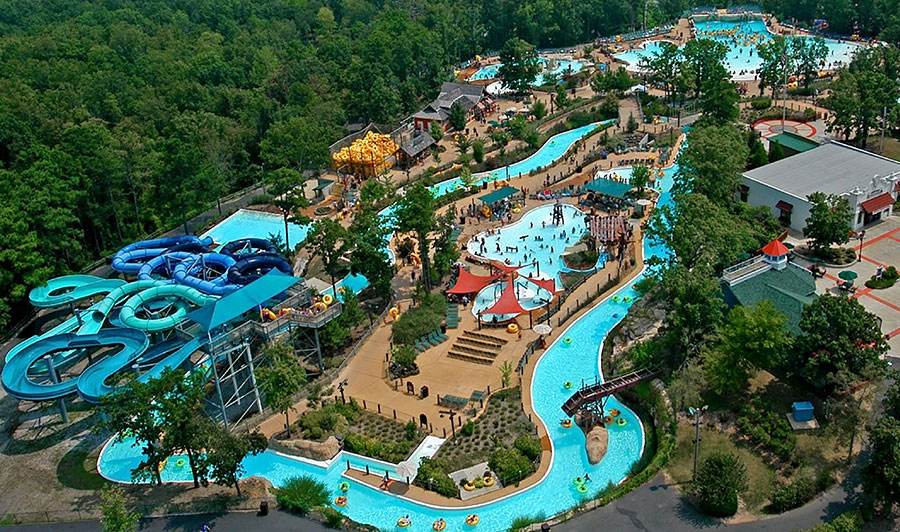 Family Fun in Hot Springs: Wasserpark Crystal Falls