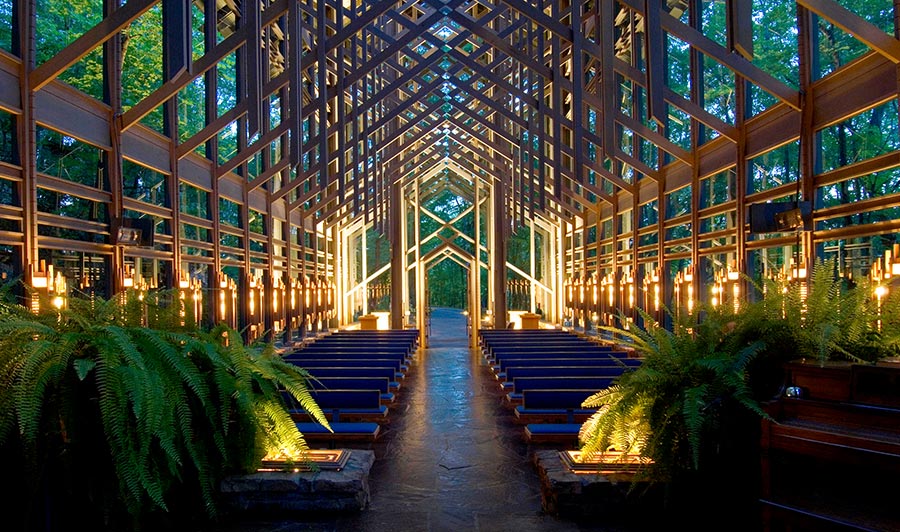 Thorncrown Chapel in Eureka Springs