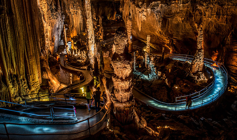 Blanchard Springs Caverns bei Mountain View