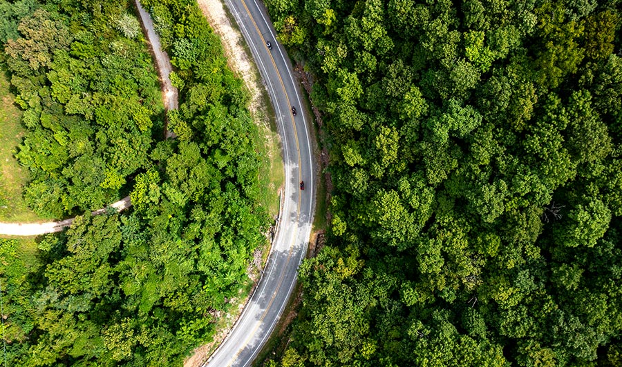 Riding the Ozarks: Highway 62 | Motorradstraßen - soweit das Auge reicht