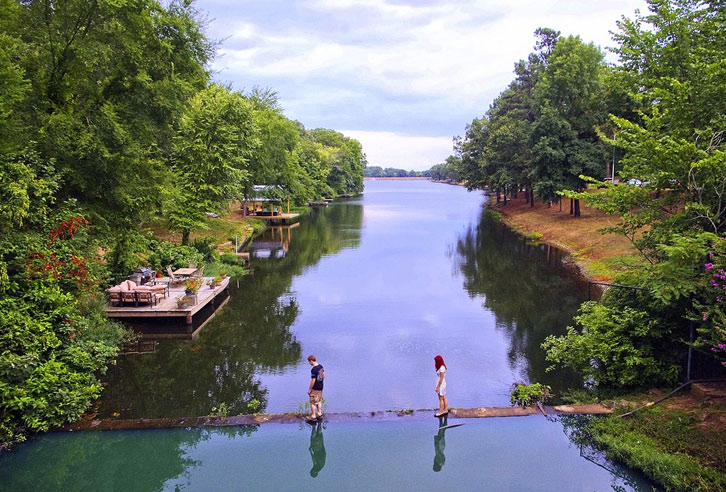 The Old Mill, Lake No. Two in Little Rock