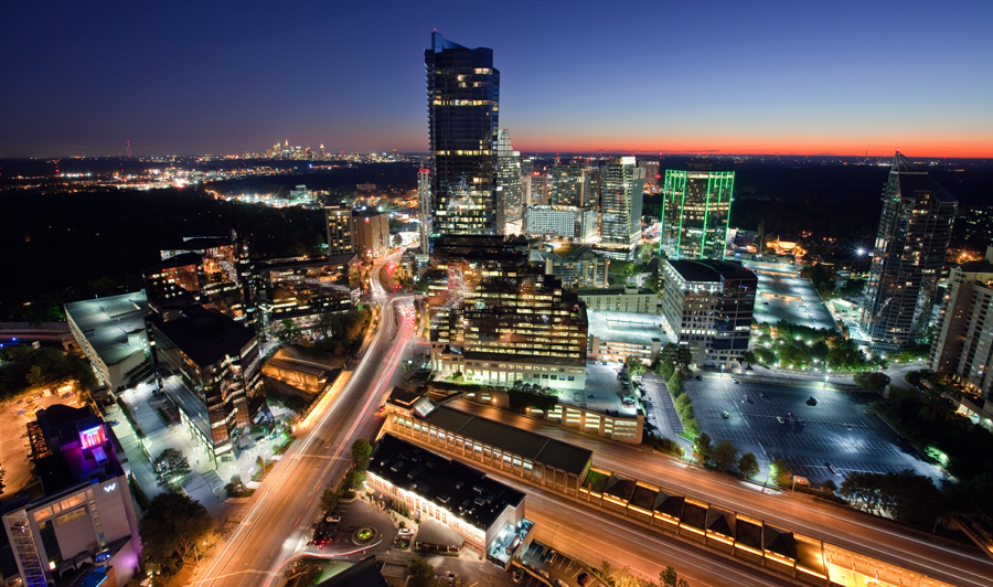 Atlanta, Buckhead-Skyline