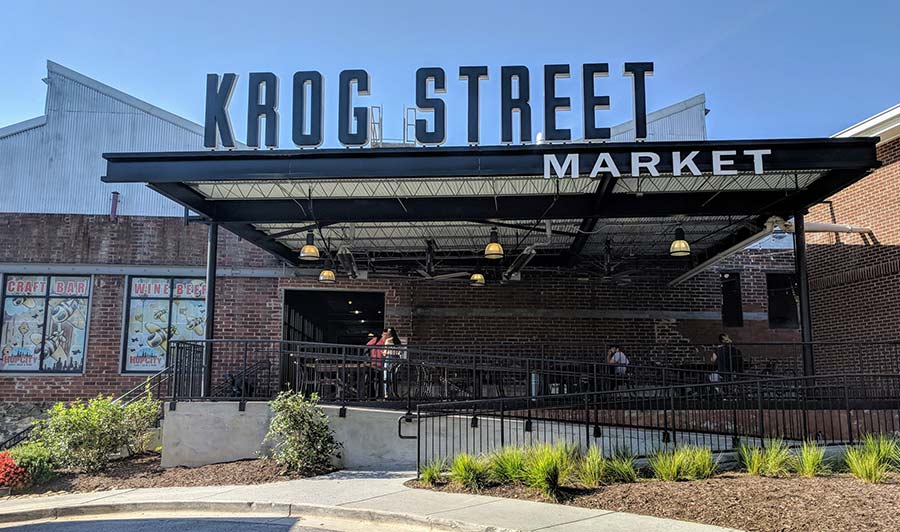 Krog Street Market - eine der besten Food Halls Georgias