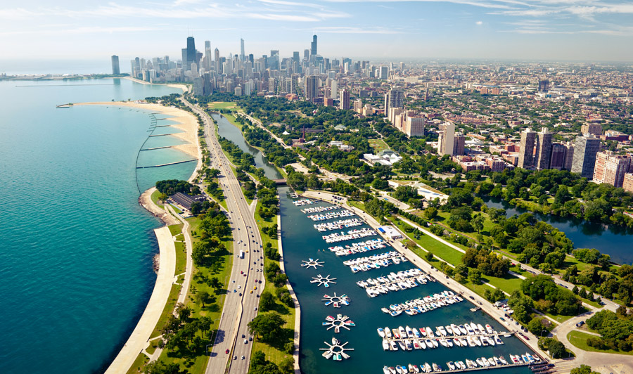 Chicago | Chicago - grüne Metropole mit vielen Stadtstränden