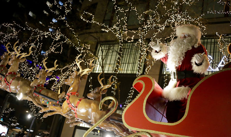 Christmas Parade in Chicago