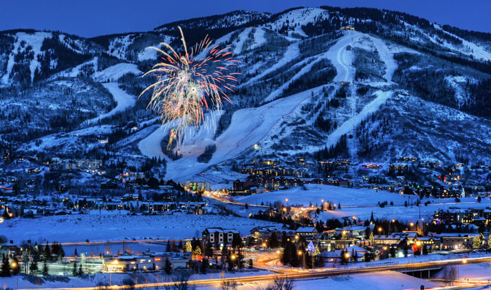 Steamboat im Winter