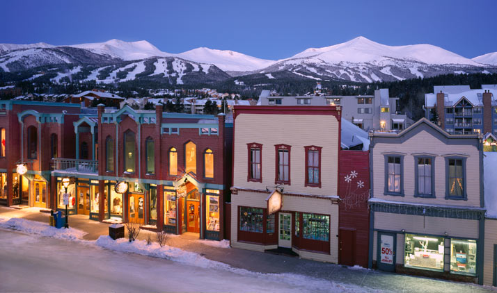 Breckenridge im Winter