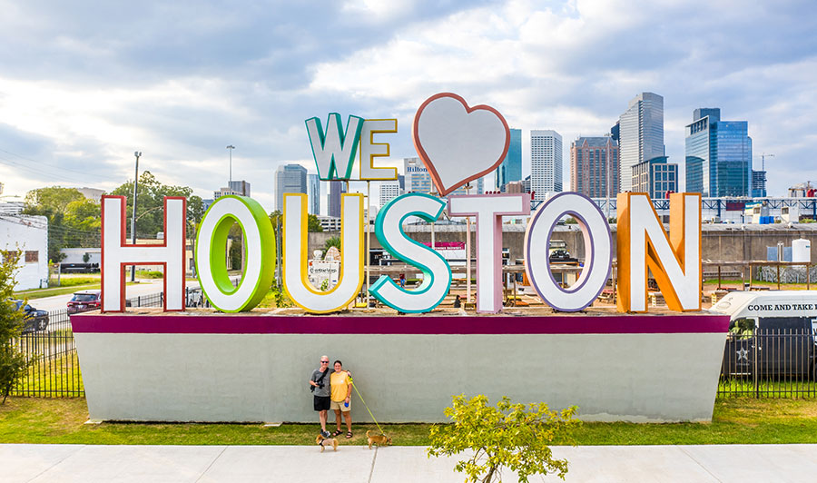 In and around: Houston