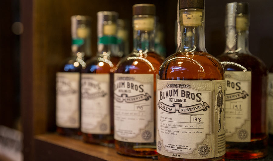 Whiskey, Gin und Vodka bei den Blaum Brothers in Galena