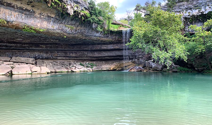 Naturwunder auf dem Rückweg zur Hauptstadt | Malerischer Hamilton Pool, westlich von Austin