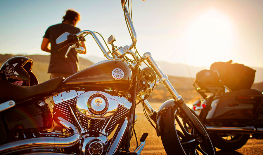 Harley Davidson Heritage Softail ab/bis Las Vegas