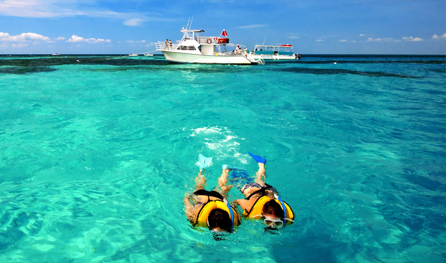 Schnorcheln im John Pennecamp Coral Reef S.P., Key Largo