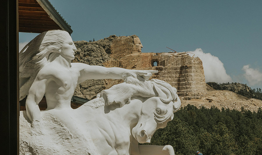 Crazy Horse Memorial bei Custer, South Dakota