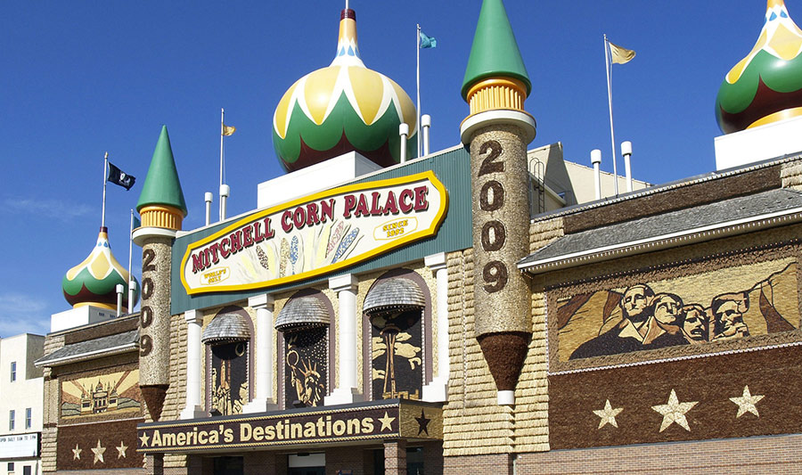 Einzigartig: Corn Palace 2009 in Mitchell, South Dakota