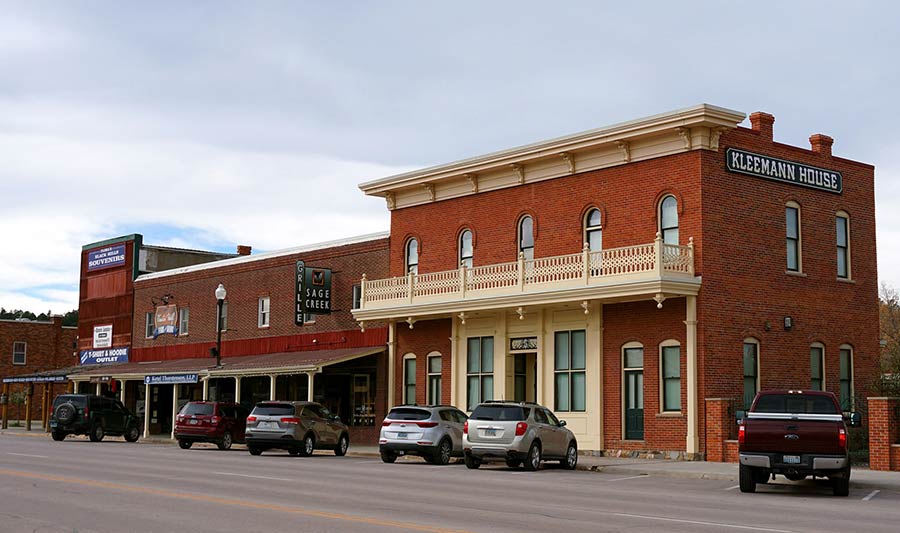 In Custer, South Dakota