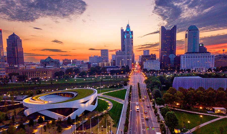 National Veterans Memorial and Museum, Downtown Columbus