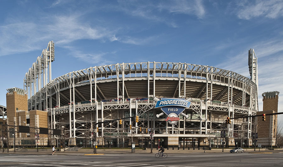 Progressive Field: Indians in Cleveland