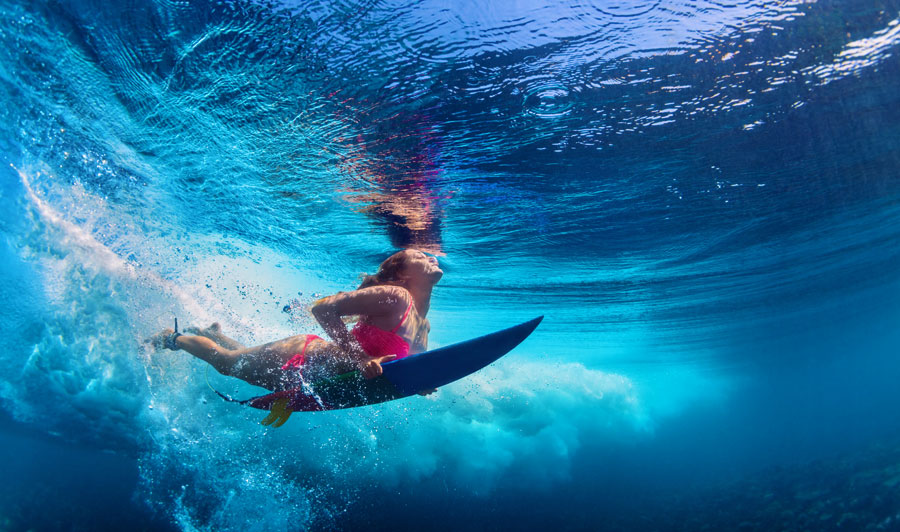 Surfvergnügen auf Maui