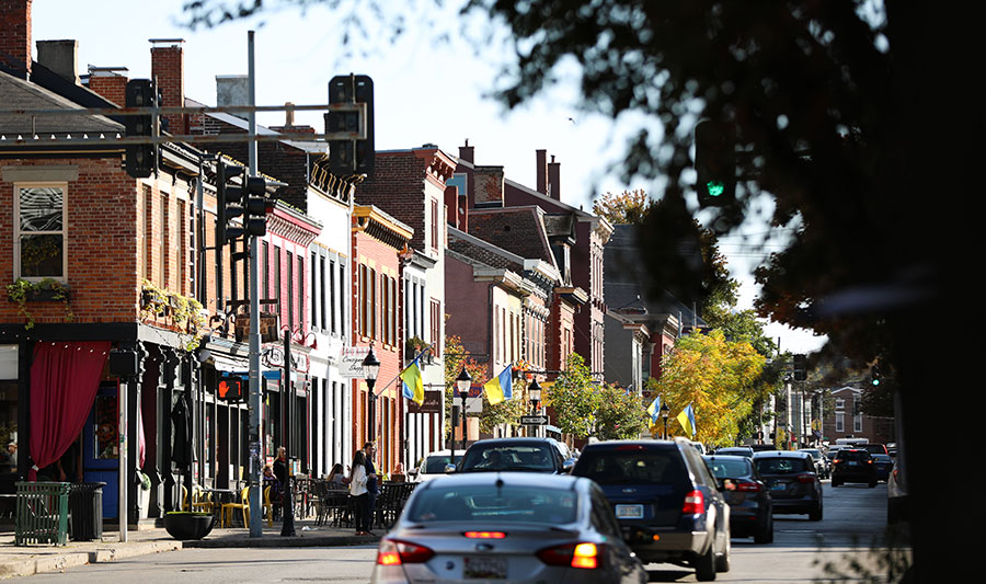 Gemütliches Mainstrasse Village in Covington, Kentucky