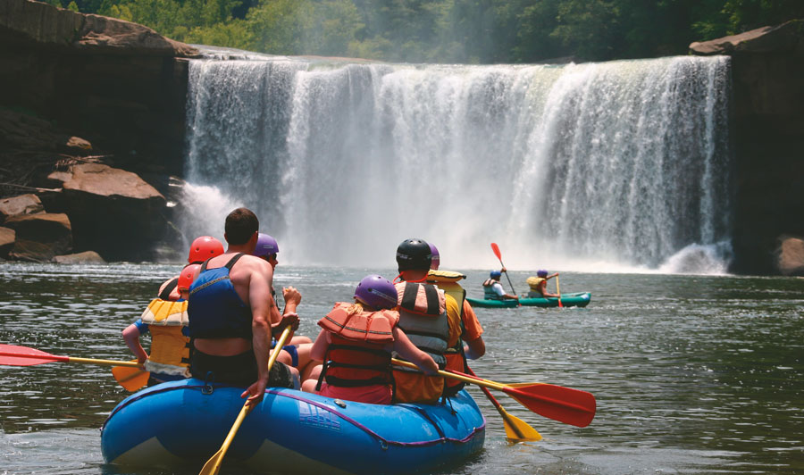 Red River Gorge nach Cumberland Falls | Cumberland Falls