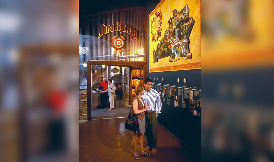 Jim Beam Distillery in Kentucky