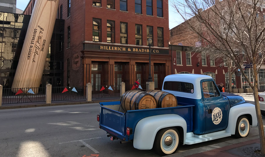 Der bekannte Baseball-Hersteller in Louisville