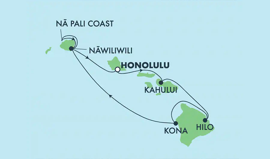 Hawaii-Kreuzfahrt - nur von NCL angeboten