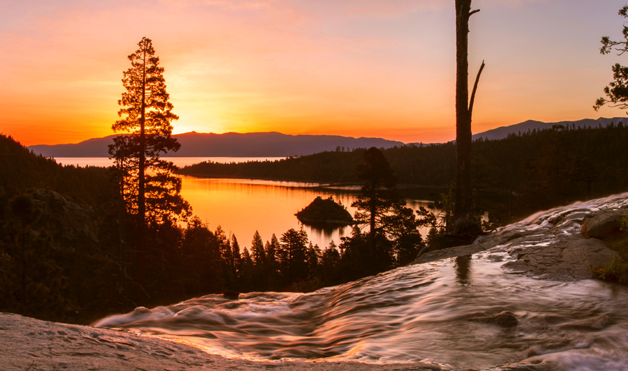 Eagle Falls im Emerald Bay State Park, Lake Tahoe