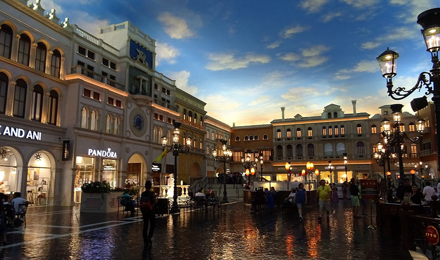 Shopping im 'The Venetian Resort'