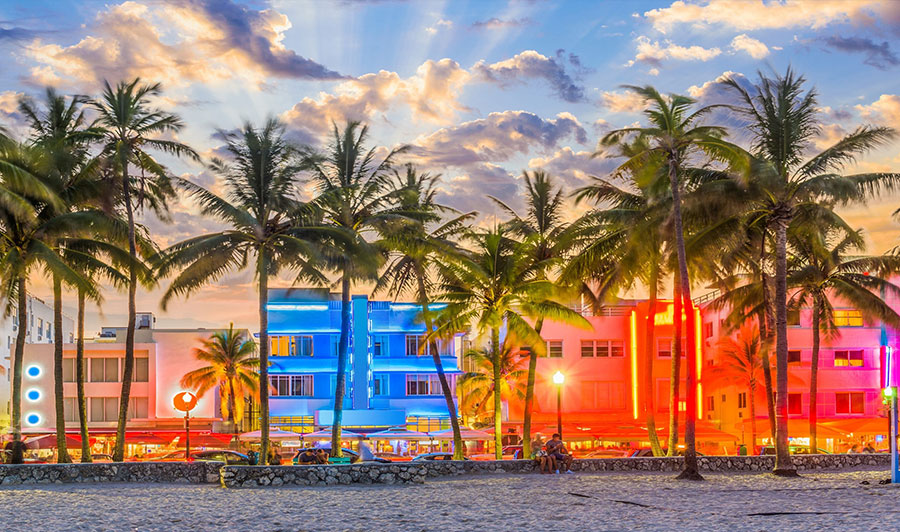 Ocean Drive in Miami Beach