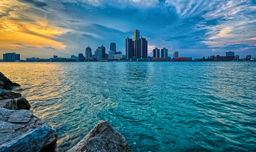 Detroit Skyline