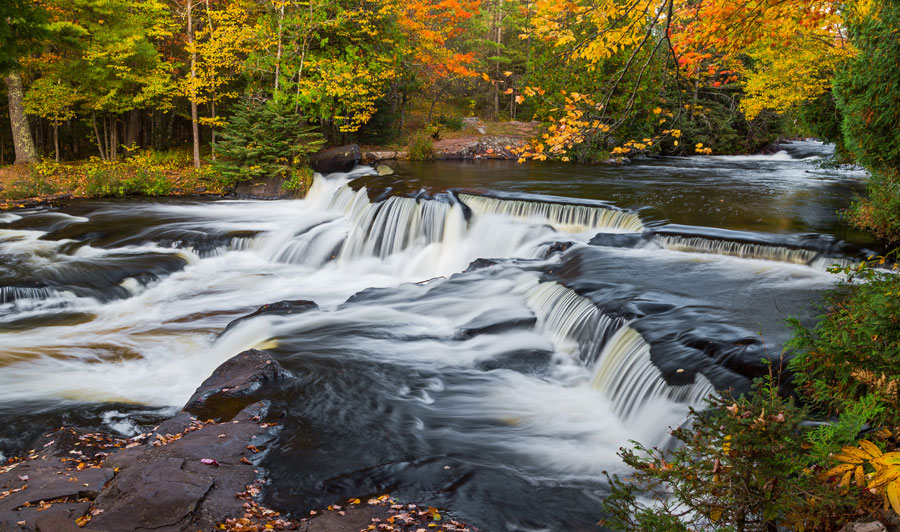 Bond Falls, nahe Ironwood