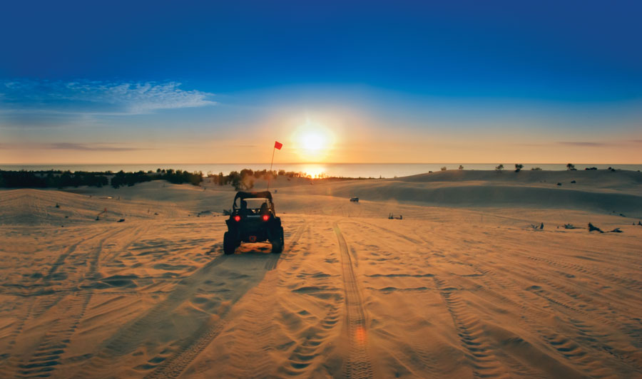 Silver Lake State Park  | Silver Lake Sand Dunes: großer Teil mit dem ATV befahrbar