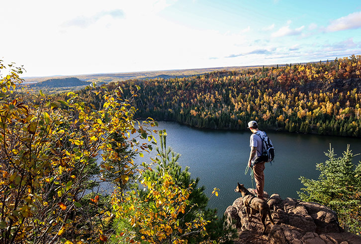 Bean and Bear Lake in Minnesota