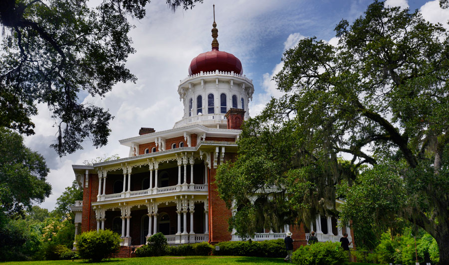 Über den Blues Highway nach Natchez | Longwood Plantation, Natchez