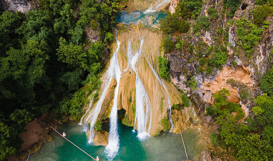 Turner Falls bei Davis, Oklahoma