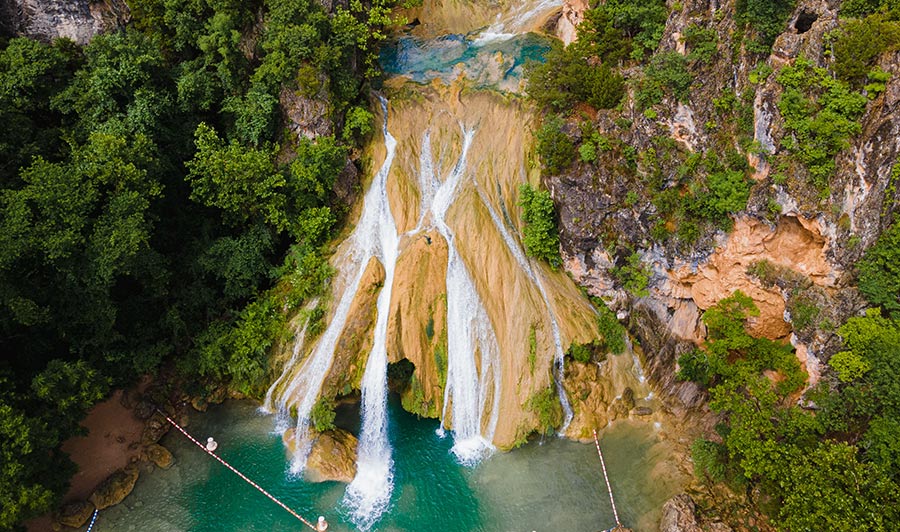 Turner Falls bei Davis, Oklahoma