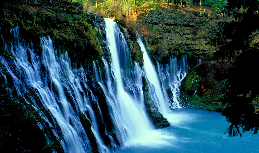 Burney Falls, nördlich von Redding