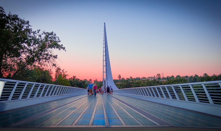 Sundial Bridge, Redding