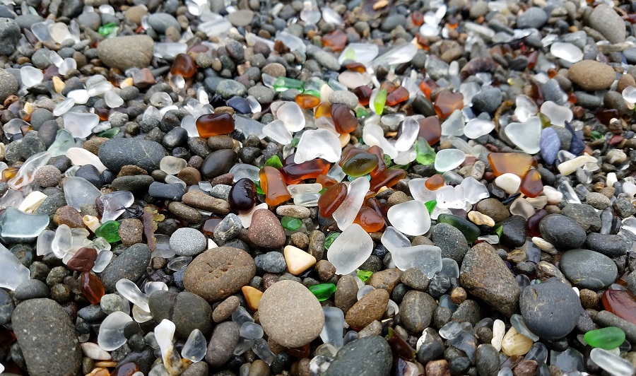 Glass Beach bei Fort Bragg