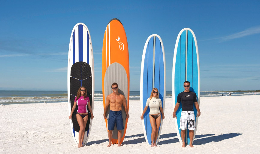 Lust auf Surfen oder Stand-up Paddleboarding?