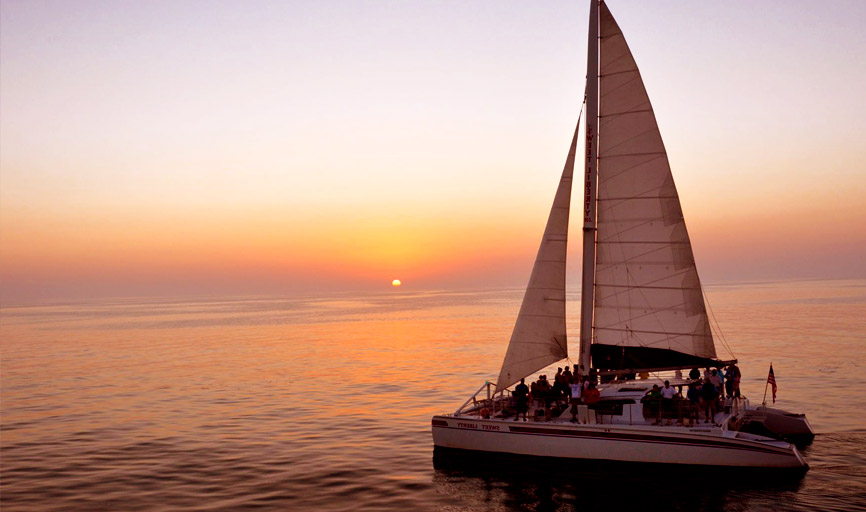 Sunset Sailing