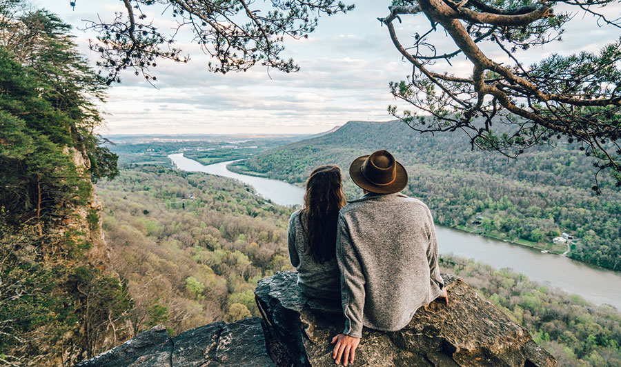 Tennessee River Gorge bei Chattanooga